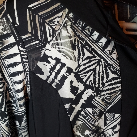 Clientele stretch black and white hoodie - Picture 3 of 8